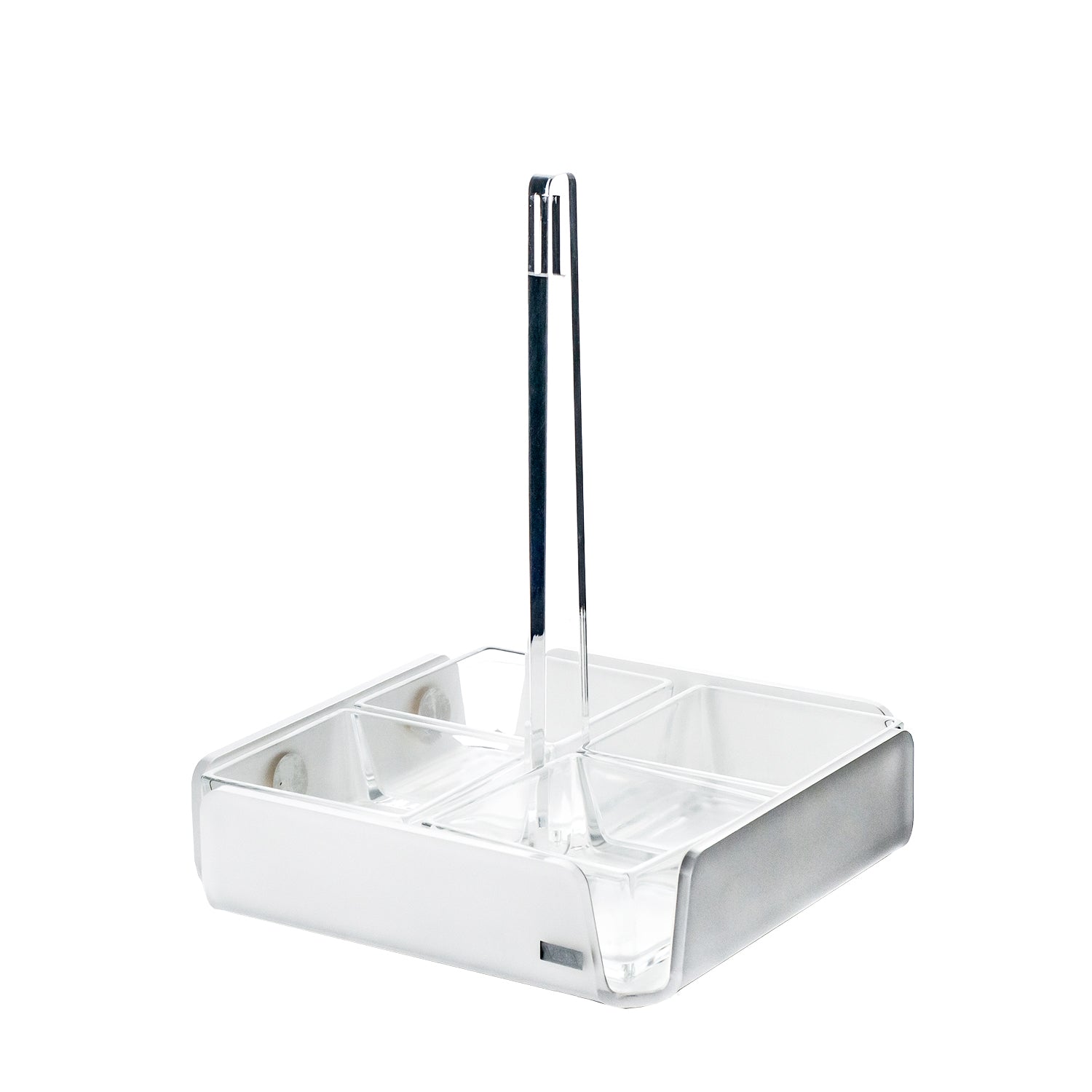 Square Antipasto Tray with 4 Compartments