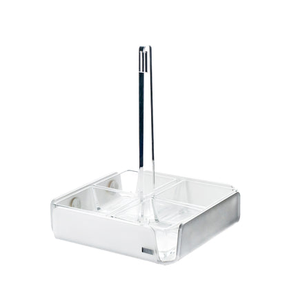 Square Antipasto Tray with 4 Compartments