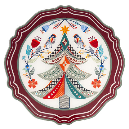 Set 2 Charger Plates Christmas Collection