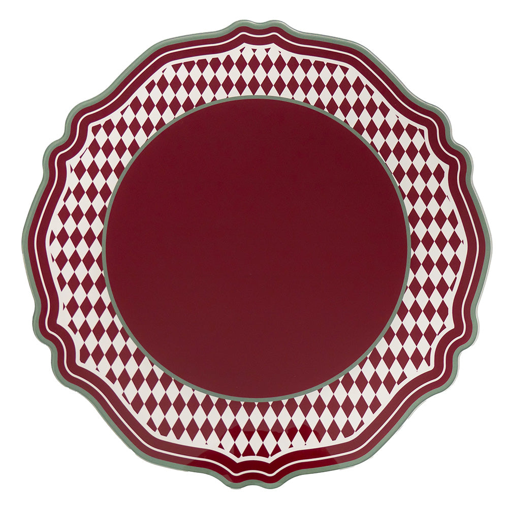 Set 2 Charger Plates Christmas Collection