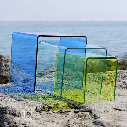 Tris Multicolor Coffee Tables Simply