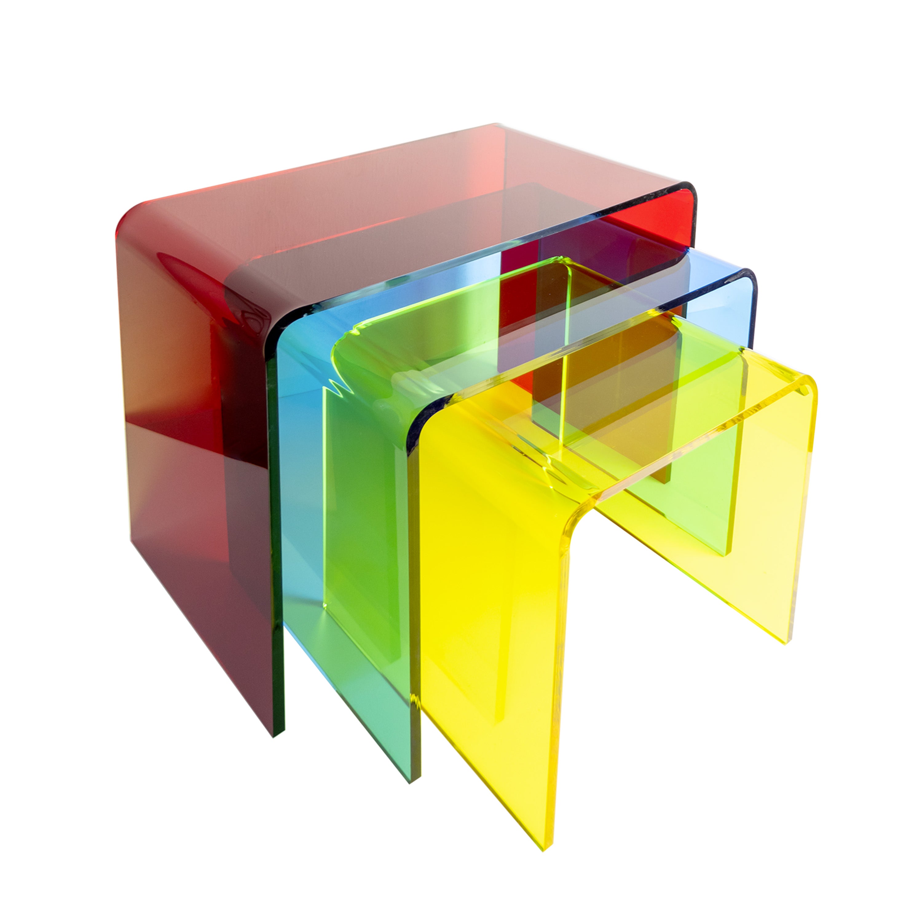 Tris Multicolor Coffee Tables Simply