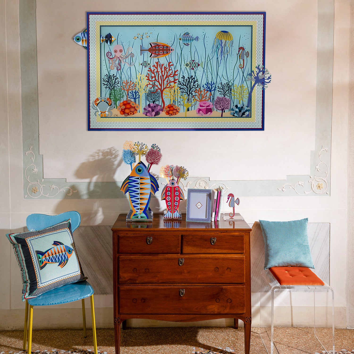 Doride Large Painting Vesta Arte