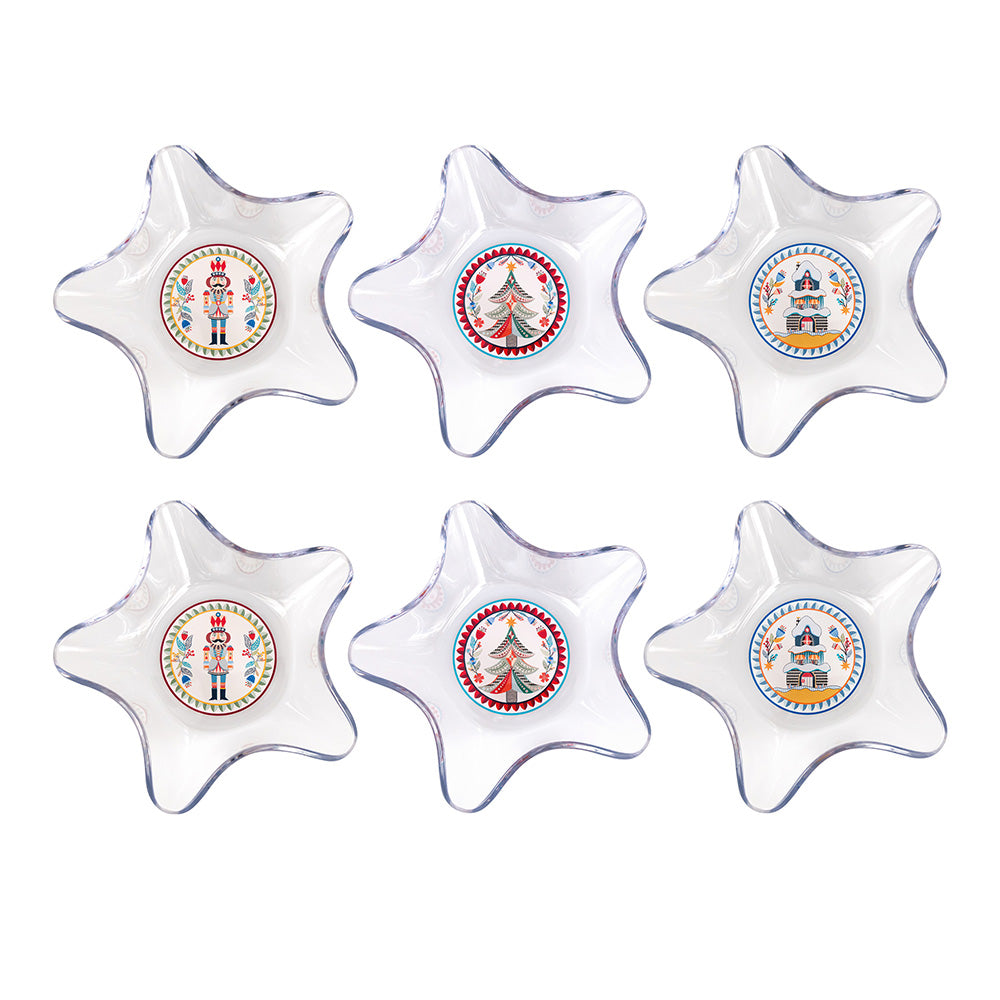 Set 6 Bowls Christmas Collection