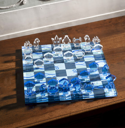 Chess And Checkers Funny Ocean