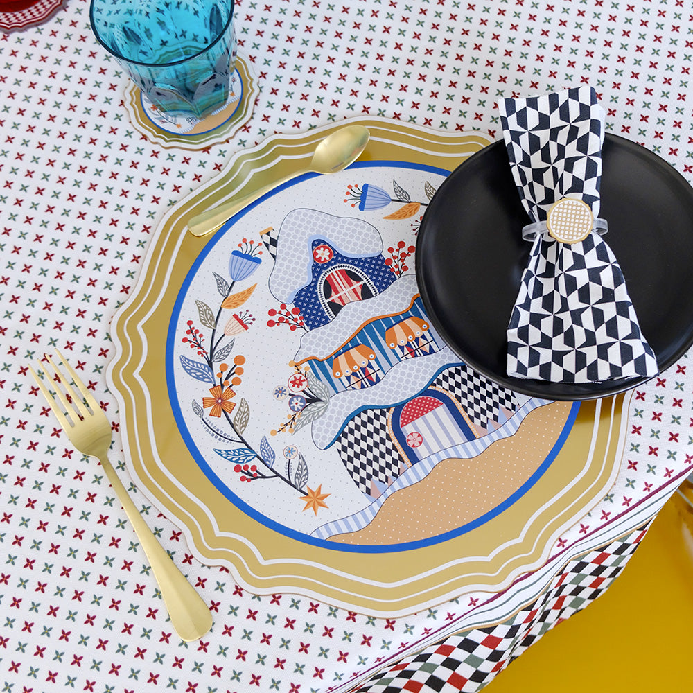 Set 2 Charger Plates Christmas Collection