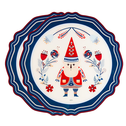 Set of 2 Charger Plates Christmas Collection