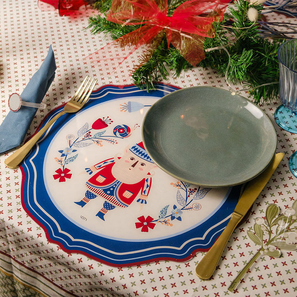 Set of 2 Charger Plates Christmas Collection