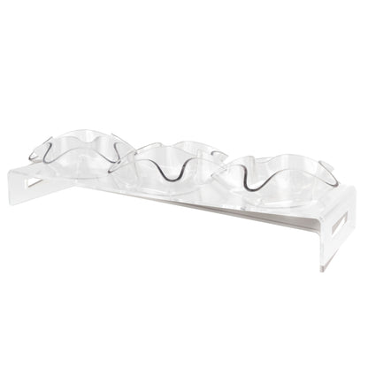 Happy Time Tray With 3 Bowls Like Water