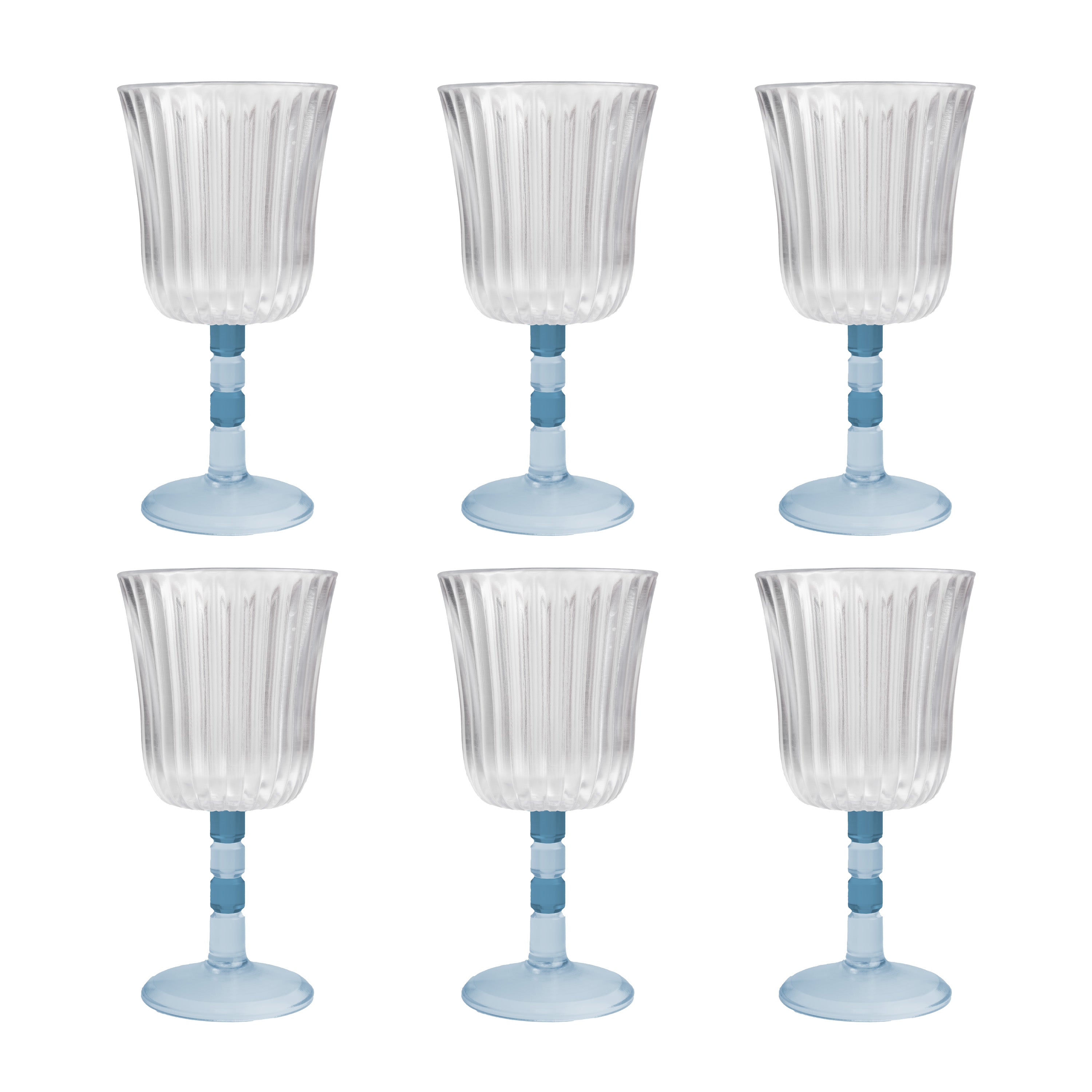 Set of 6 Wine Glasses Ginevra
