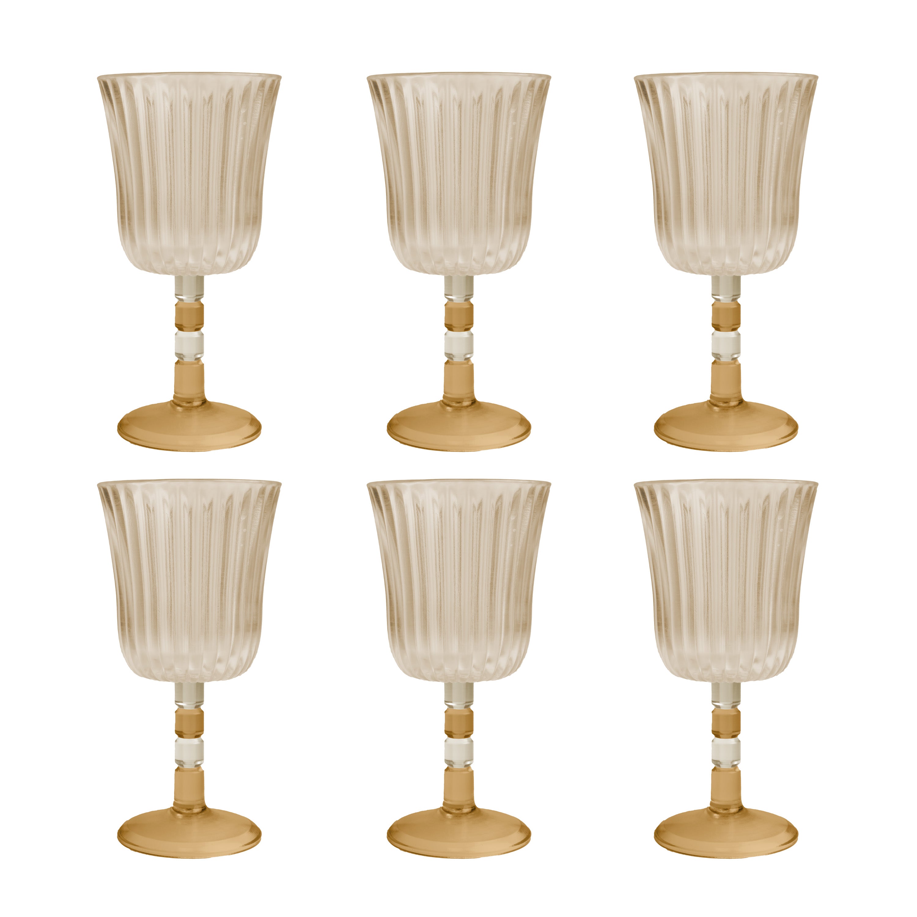 Set of 6 Wine Glasses Ginevra