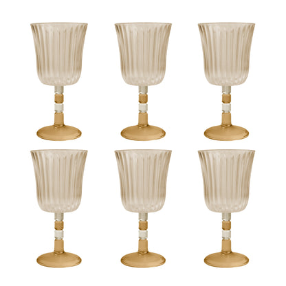 Set of 6 Wine Glasses Ginevra