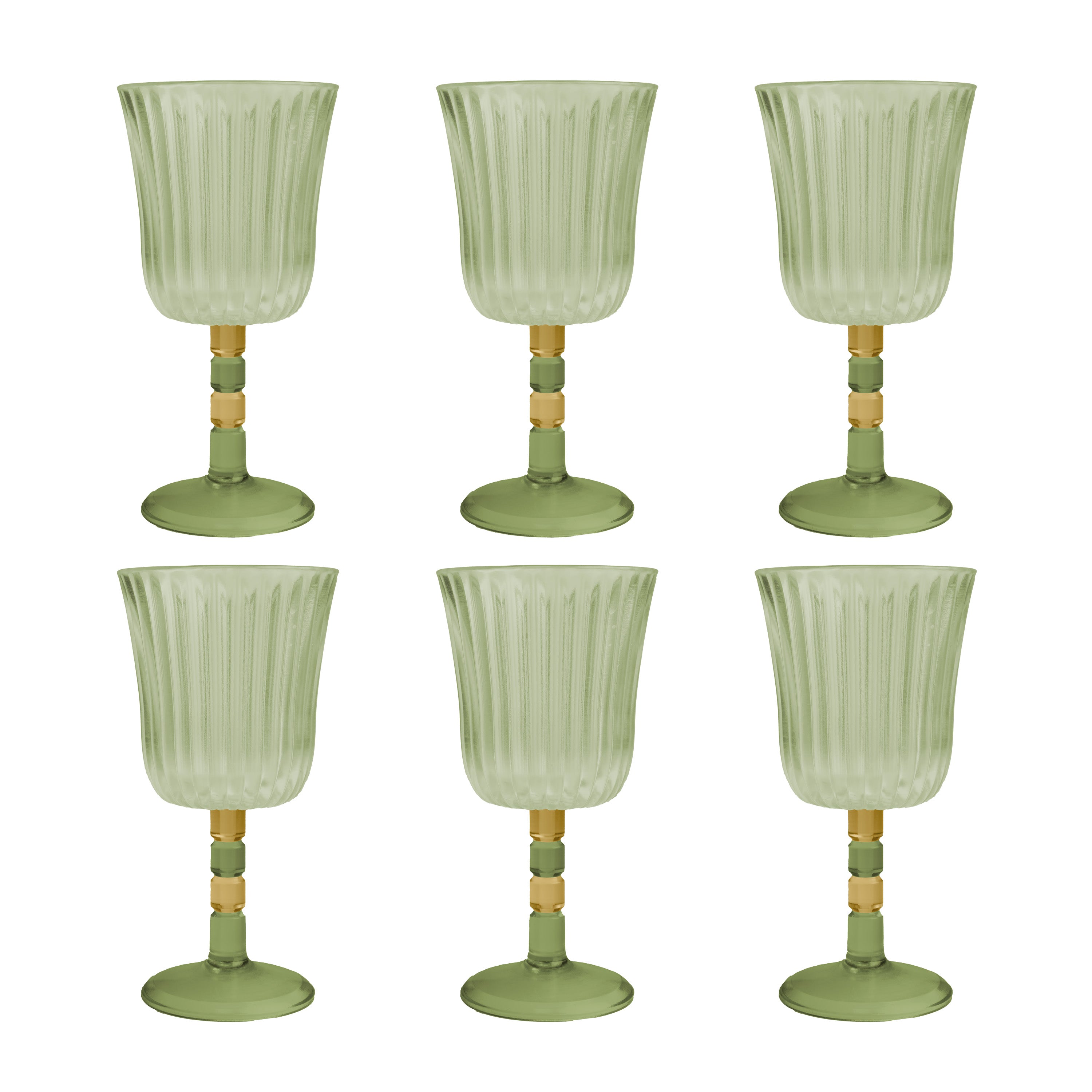 Set of 6 Wine Glasses Ginevra