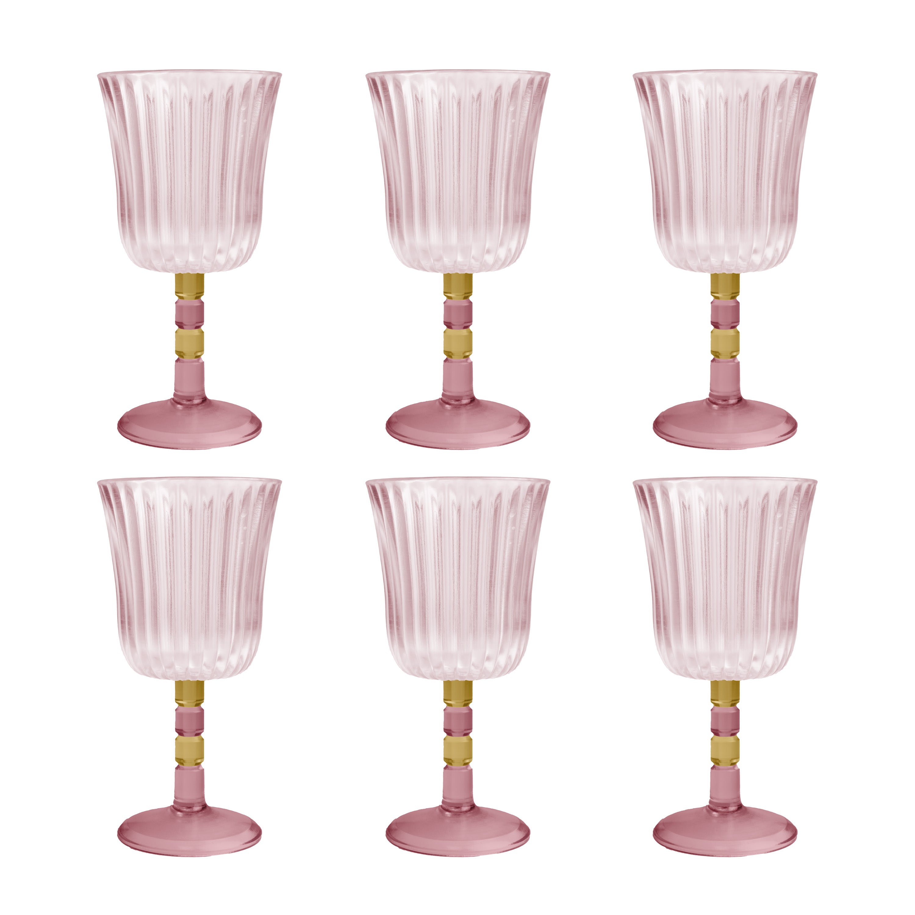 Set of 6 Wine Glasses Ginevra