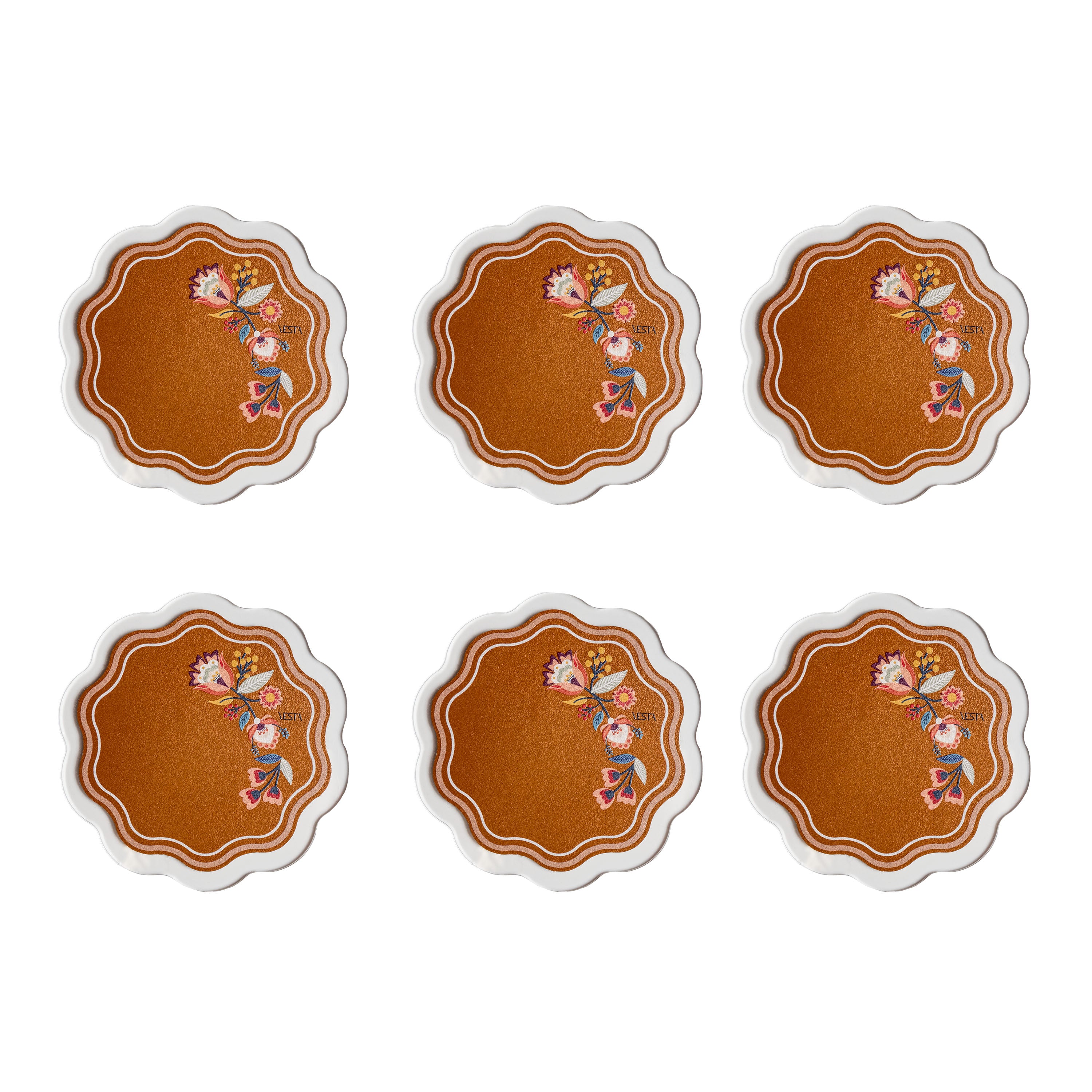 Set of 6 Coasters Armonia