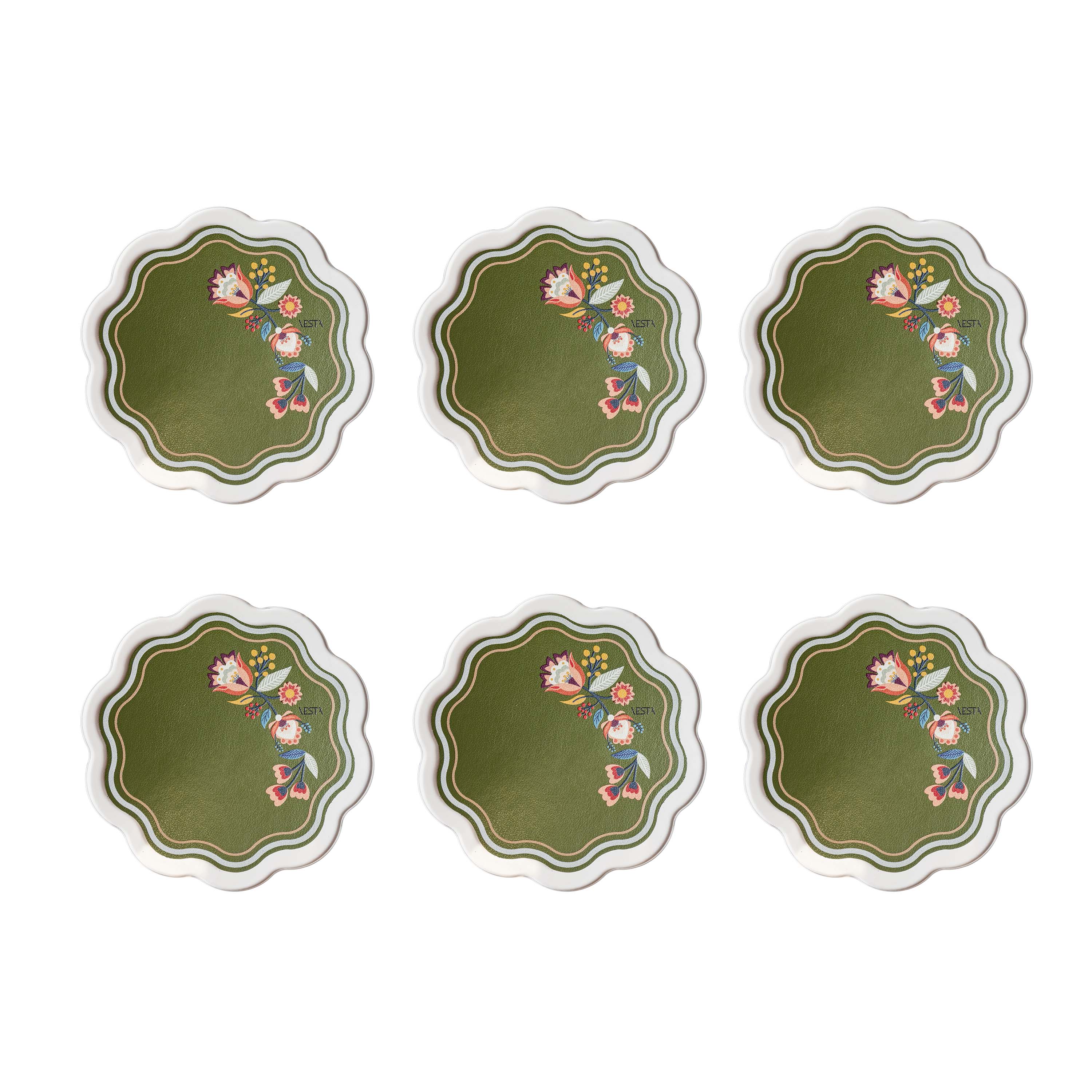 Set of 6 Coasters Armonia