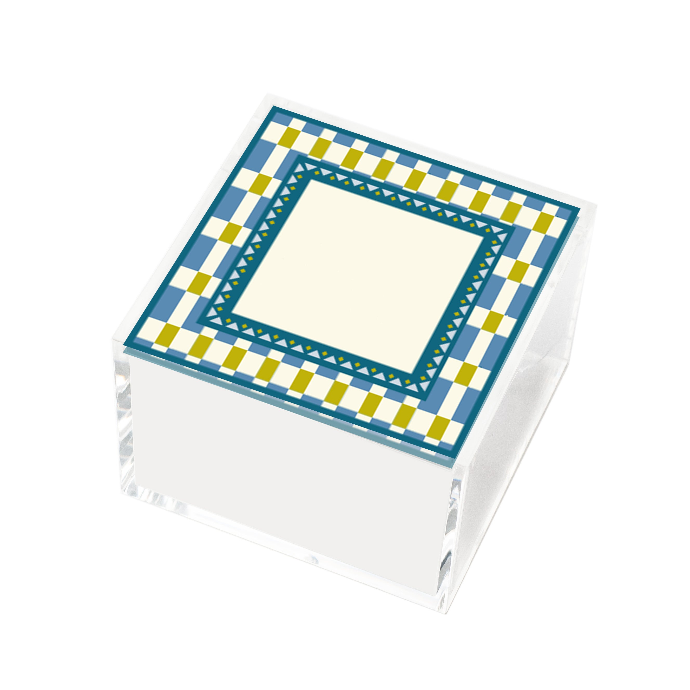 Small Square Jewelry Box Happy Beauty