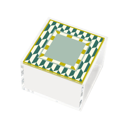 Small Square Jewelry Box Happy Beauty