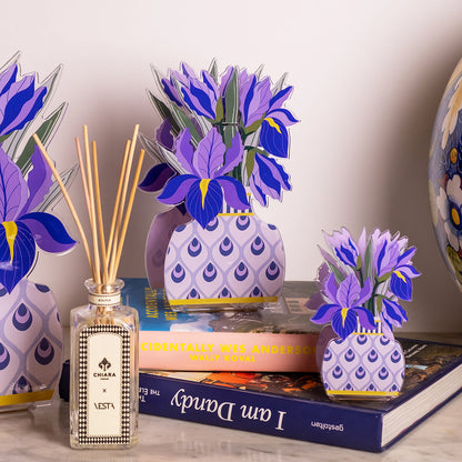 Small Iris Air Freshener