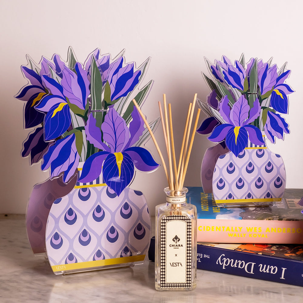Large Iris Air Freshener