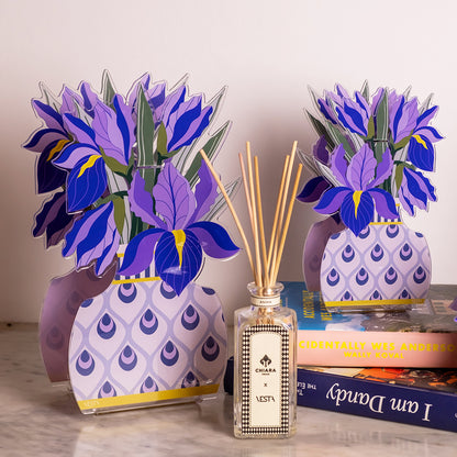 Large Iris Air Freshener