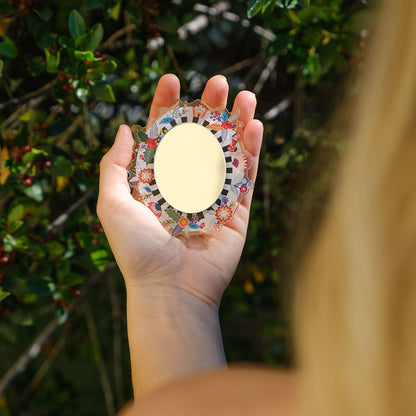 Noelia Pocket Compact Mirror