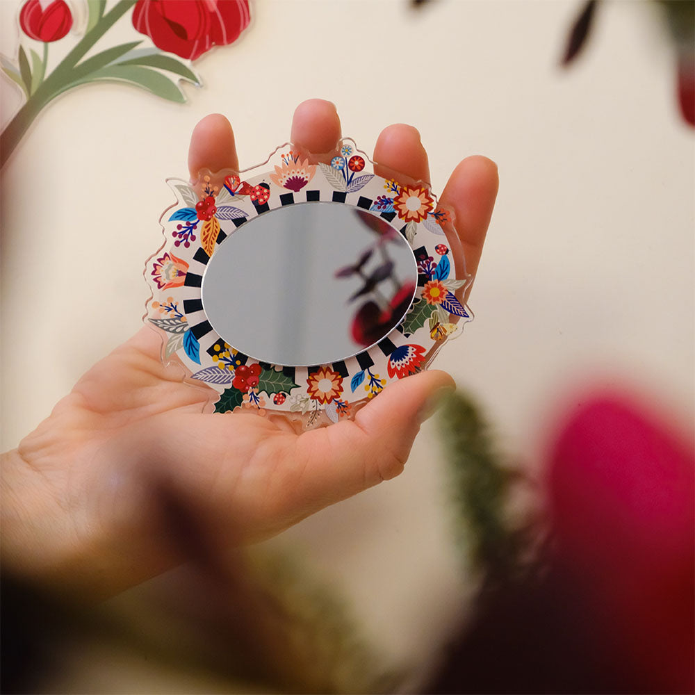 Noelia Pocket Compact Mirror