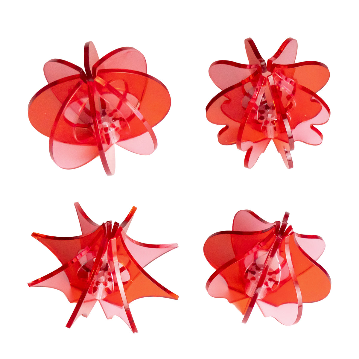 Iride Set Of 4 Christmas Decoration