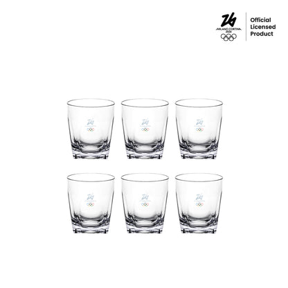 Set Of 6 Low Tumbler Glasses Milano Cortina 2026