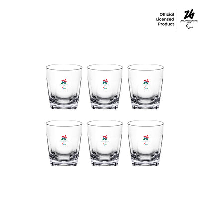 Set Of 6 Low Tumbler Glasses Milano Cortina 2026