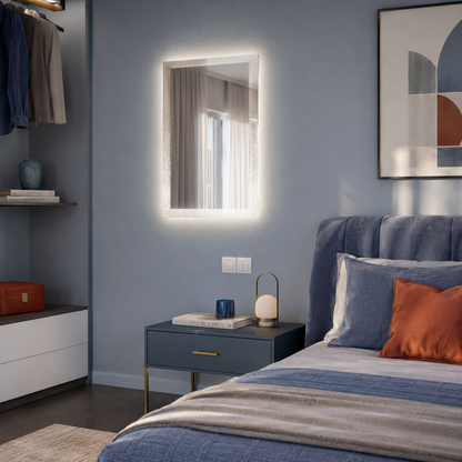 Rectangular Illuminated Mirror