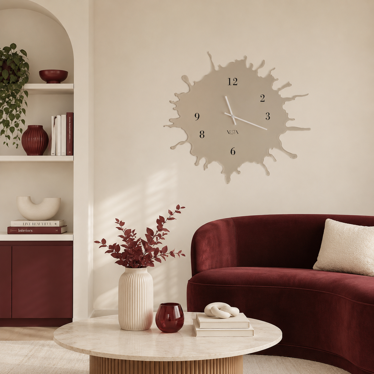 Small Wall Clock Skizzo