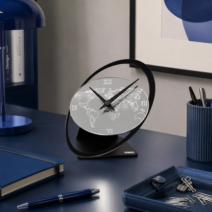 Global Thinking Table Clock